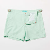 Tailored Swim Shorts - Summit Green featuring a classic cut and quick dry properties, perfect for pool or city adventures.