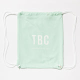 Green beach bag